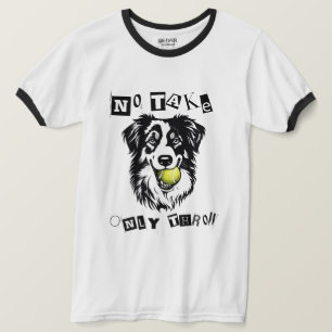 Camiseta Perro Berger con Pelota de Tenis – Arte Minimalist