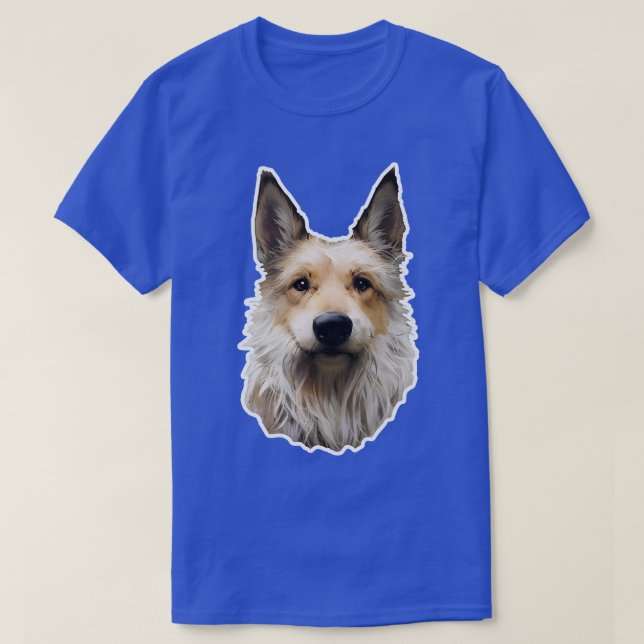 Camiseta perro berger Picard Shepherd (Diseño del anverso)