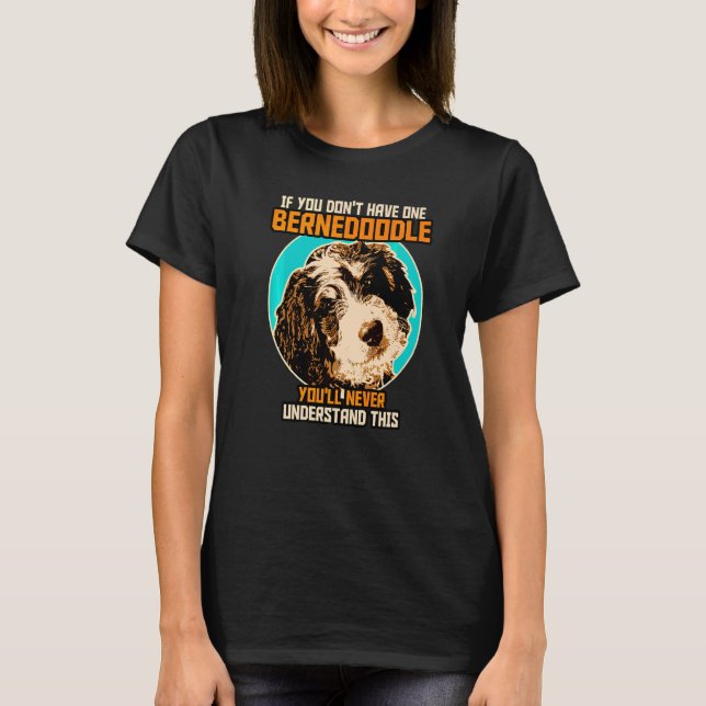 Camiseta Perro Bernedoodle  Bernedoodle (Anverso)