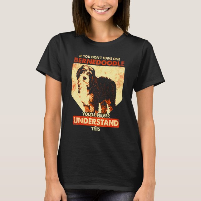 Camiseta Perro Bernedoodle  Bernedoodle 2 (Anverso)