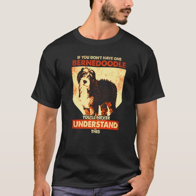 Camiseta Perro Bernedoodle  Bernedoodle  4 (Anverso)