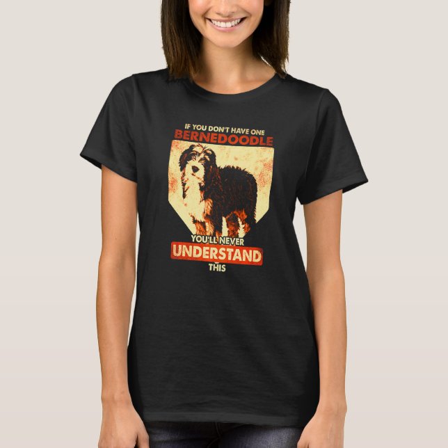 Camiseta Perro Bernedoodle  Bernedoodle  4 (Anverso)
