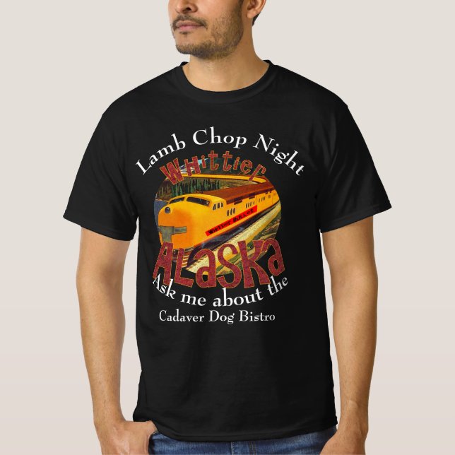Camiseta Perro Bistró Cadáver Cordero Alaska 2052 (Anverso)