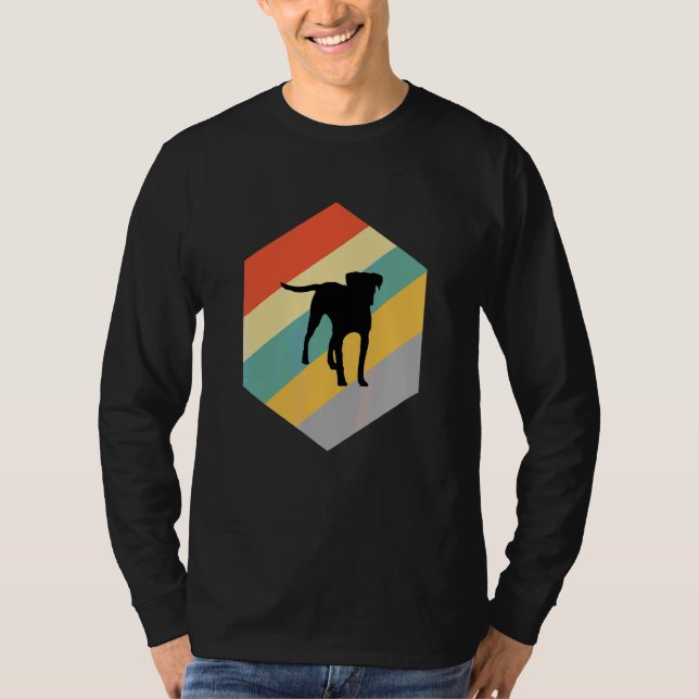 Camiseta Perro Black Mouth Cur (Anverso)