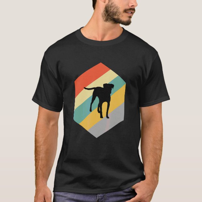 Camiseta Perro Black Mouth Cur (Anverso)