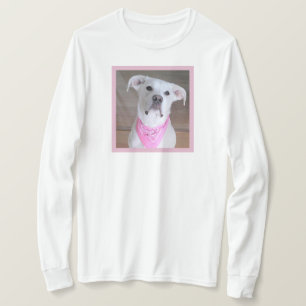 Camiseta Perro bonito en rosa