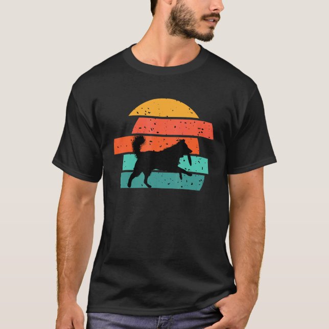 Camiseta Perro Border Collie Collie Perros Border (Anverso)