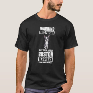 Camiseta Perro Boston Terrier 1