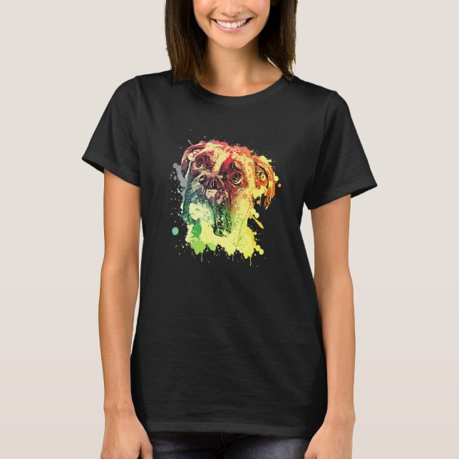 Camiseta Perro Boxer (Anverso)