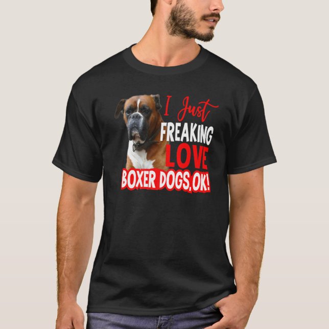 Camiseta Perro Boxer (Anverso)