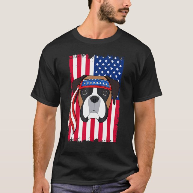 Camiseta Perro Boxer 2 (Anverso)