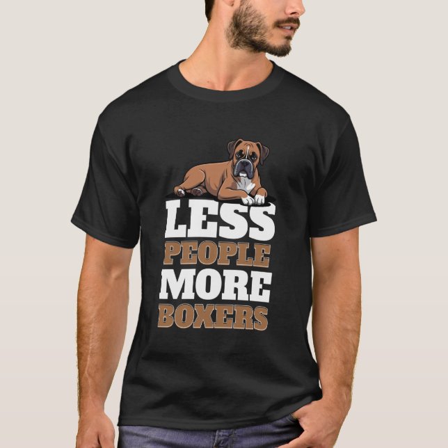 Camiseta Perro Boxer 2 (Anverso)