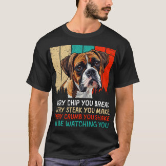 Camiseta Perro Boxer CADA FICHA QUE ROMPAS Boxer Alemán Div