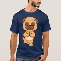 Perro Boxer Divertido Postura de Yoga Humor de Mas