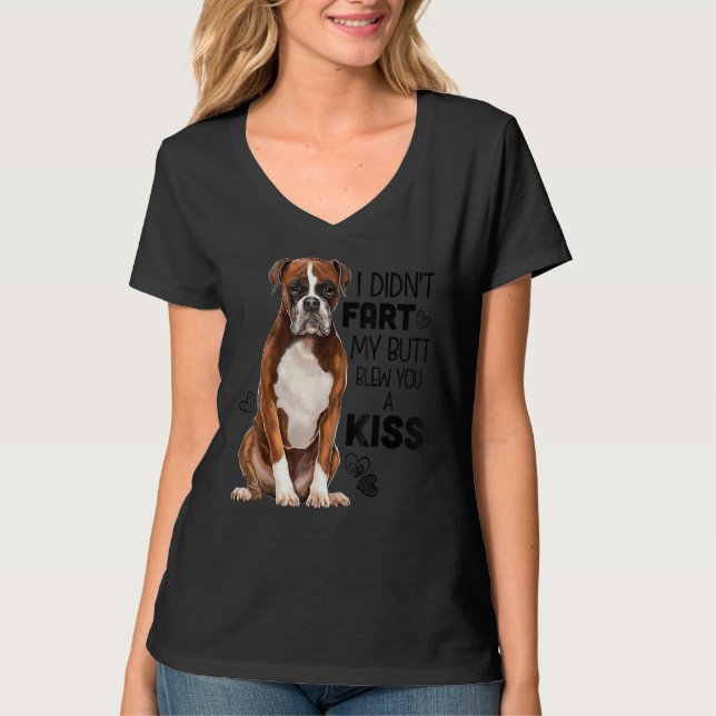Camiseta Perro Boxer Gracioso Para Perro Mamá Perro Perro P (Anverso)