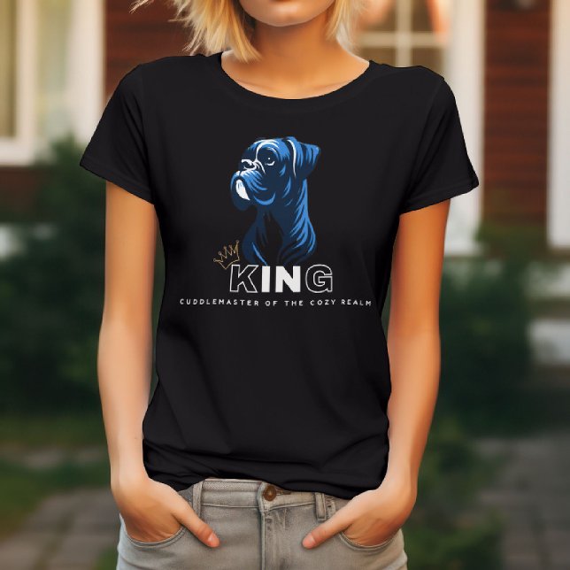 Camiseta Perro Boxer - Rey Maestro de los Mimos (Subido por el creador)