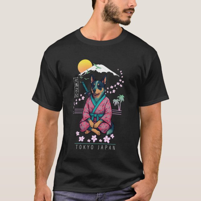 Camiseta Perro Boyero Australiano (Anverso)