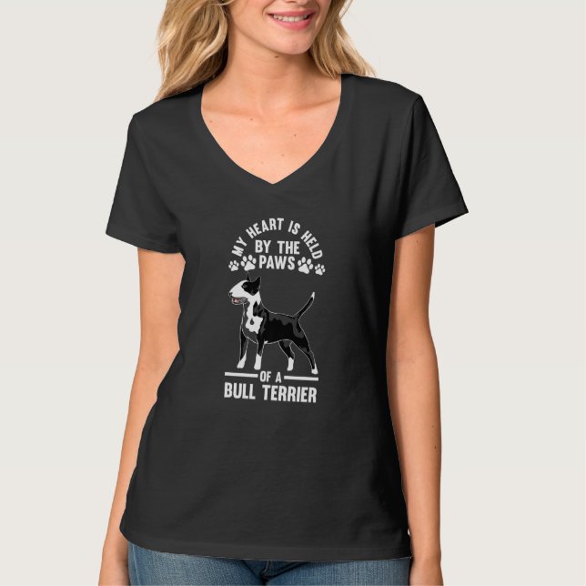 Camiseta Perro Bull Terrier (Anverso)