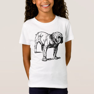 Camiseta Perro bulldog
