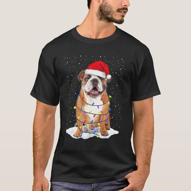 Camiseta Perro Bulldog (Anverso)