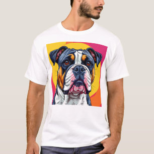 Camiseta perro Bulldog australiano