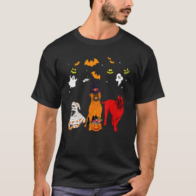Camiseta Perro Bullmastiff (Anverso)
