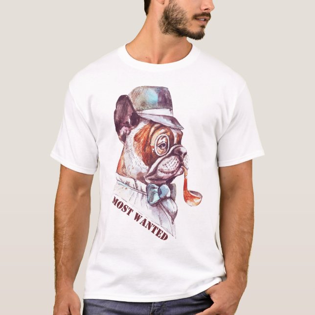 Camiseta Perro Caballero Más Querido (Anverso)