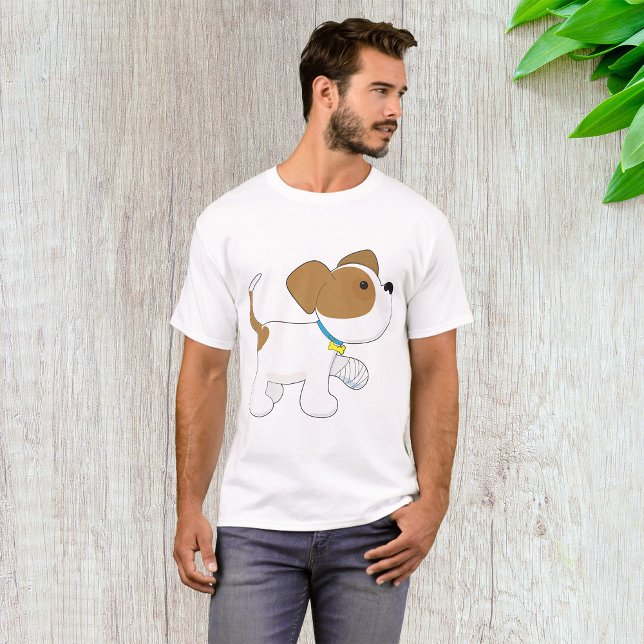 Camiseta Perro cachorro herido (Subido por el creador)