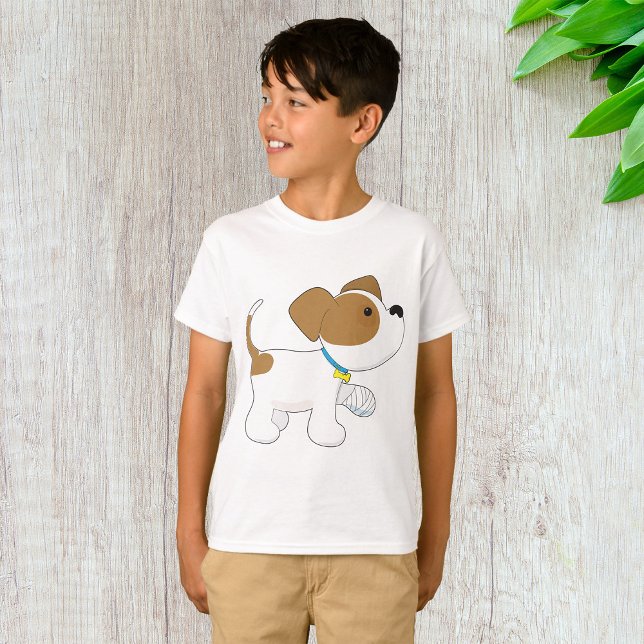 Camiseta Perro cachorro herido (Subido por el creador)