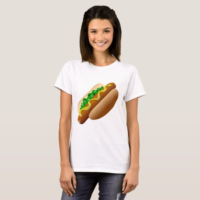 Camiseta Perro caliente (Anverso completo)