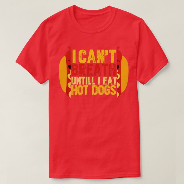 Camiseta Perro caliente (Diseño del anverso)