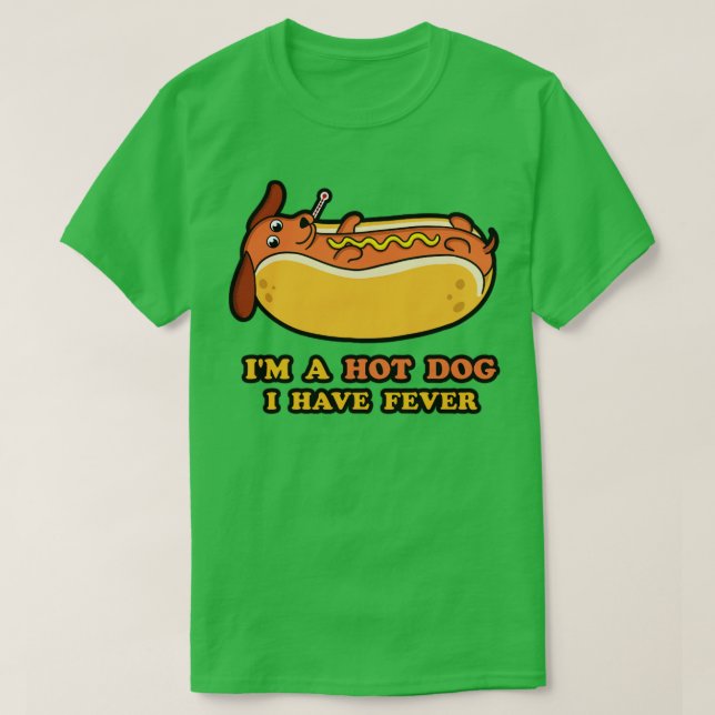 Camiseta Perro caliente (Diseño del anverso)