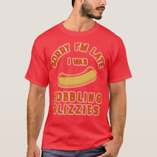 Camiseta Perro caliente brillante