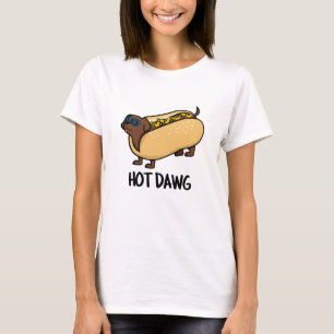 Camiseta Perro Caliente Dawg Gracioso En Un Bun Pun