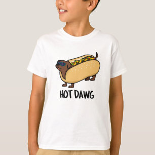 Camiseta Perro Caliente Dawg Gracioso En Un Bun Pun