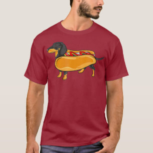 Camiseta Perro caliente de Dachshund