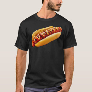 Camiseta perro caliente de SlipperyJoe's con ambiente de ba