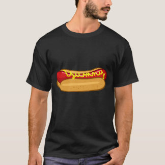 Camiseta Perro caliente divertido amante del perro caliente