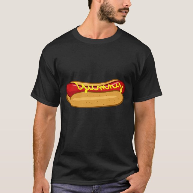 Camiseta Perro caliente divertido amante del perro caliente (Anverso)
