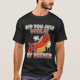 Camiseta Perro caliente divertido, ¿miraste mi humor de sal