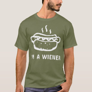 Camiseta Perro caliente divertido Wiener Sausage Pun