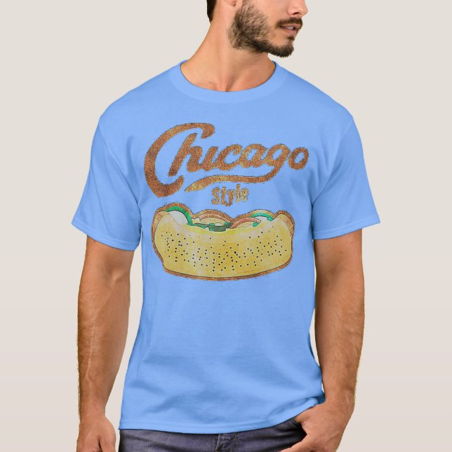 Camiseta Perro caliente estilo Chicago con problemas (Anverso)