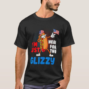 Camiseta Perro caliente gracioso que estoy aquí para el 40 