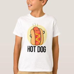 Camiseta Perro caliente Gracioso Snack Pun