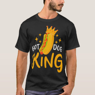 Camiseta Perro caliente Hotdog King Foodie