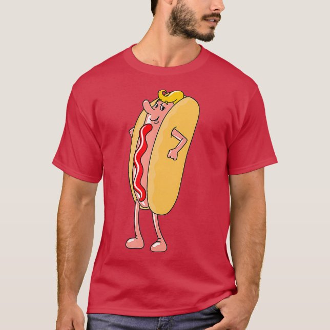 Camiseta Perro caliente lindo en Chistes divertidos y famil (Anverso)