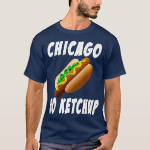 Camiseta Perro caliente no Ketchup de Chicago