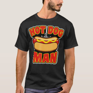 Camiseta Perro Caliente Para Los Hombres - O El Hombre En S