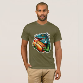 CAMISETA PERRO CALIENTE QUE AMA A IGUANA