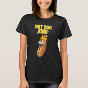 Camiseta Perro caliente retro King Shirt Hotdog Funny Salch